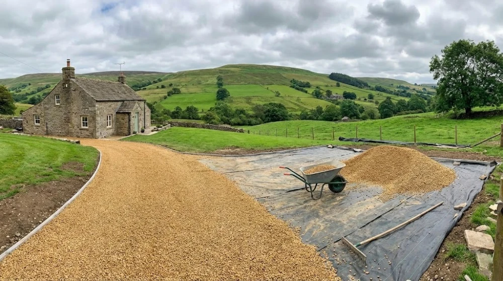 Gravel Driveway Installation Steps UK