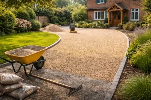 How To Lay And Maintain A Gravel Driveway in the UK