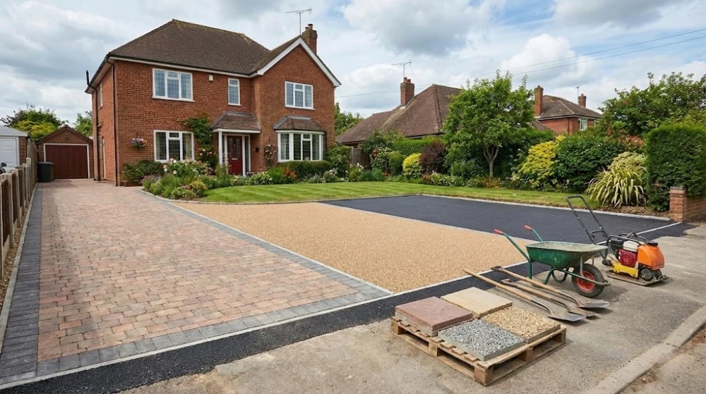 UK driveway repaving cost comparison