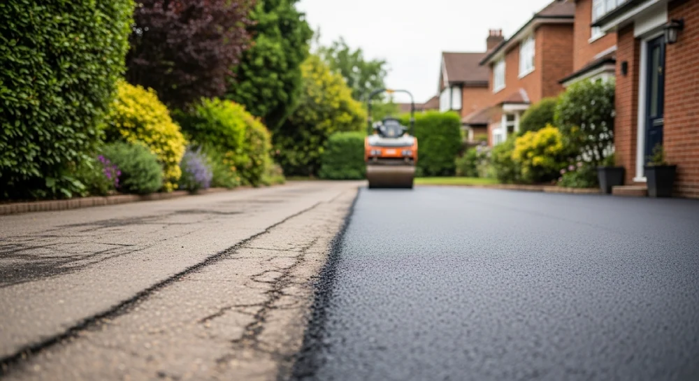 Excavation and sub-base preparation