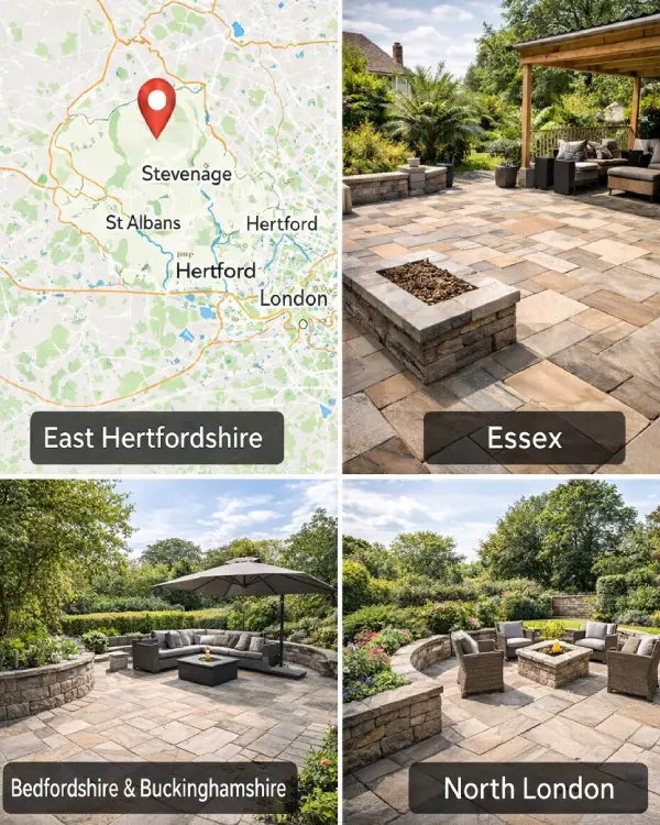 Ground preparation for patio stability