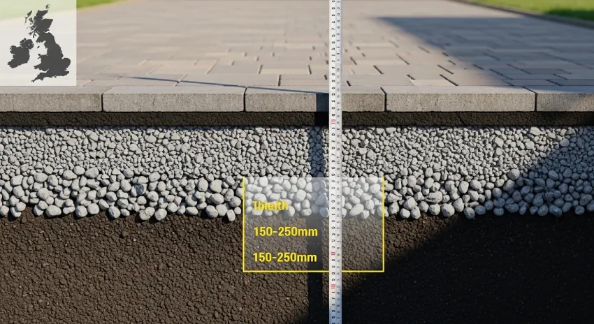 MOT Type 1 compacted base