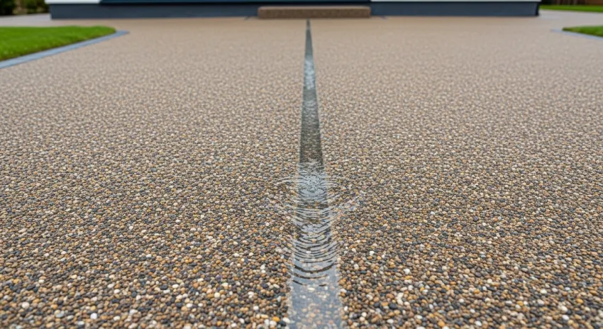 What Makes a Resin Driveway Permeable