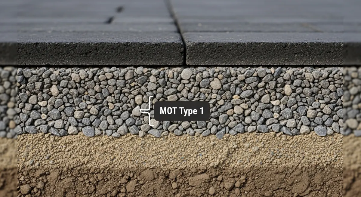 Why is MOT Type 1 Used Under Driveways