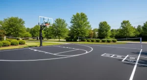Designing a Multi-Purpose Driveway for Basketball and Sports