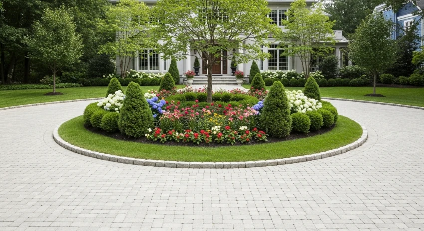 How to Design a Circular Driveway for Large Front Gardens