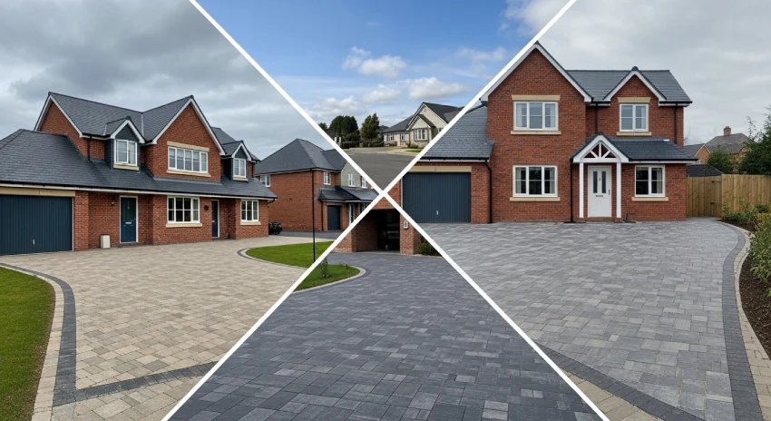 Ice-free residential driveway system