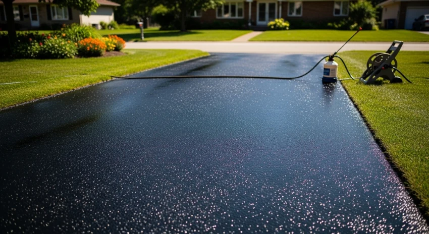 Installing resin driveway Hertfordshire